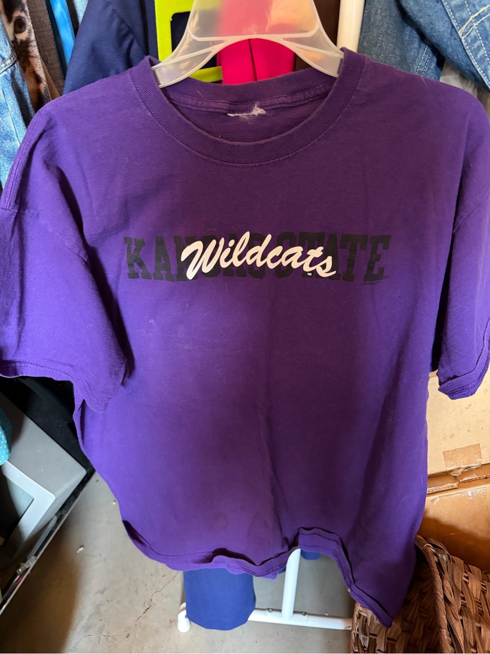 Vintage Purple Kansas Wildcats T-Shirt